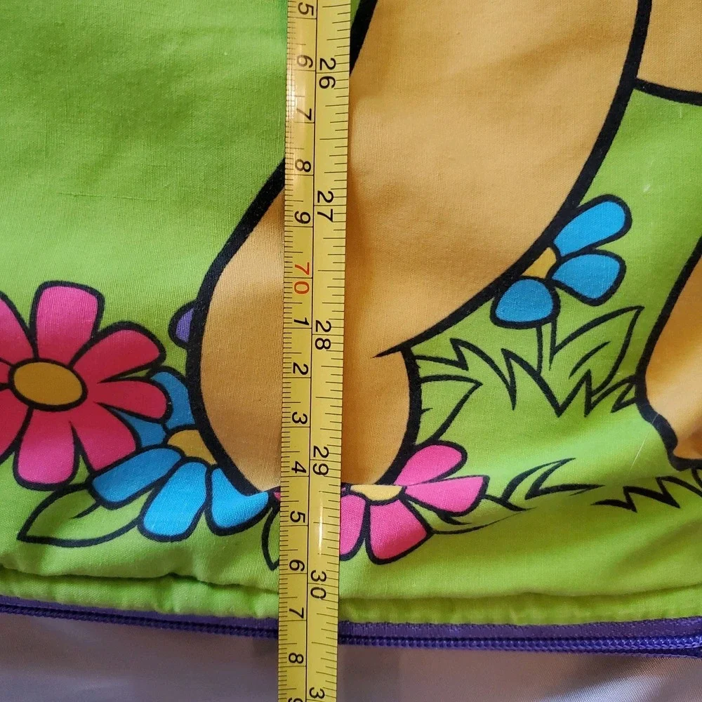 Vintage 90s Disney‎ Winnie The Pooh Kids Small Sleeping Bag 30.5 Inches Long